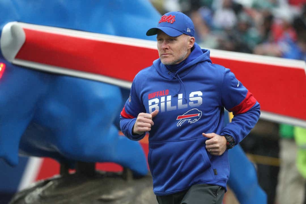Sean McDermott, el “Licurgo” de Buffalo Bills.